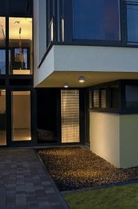 exterior canopy or porch light