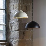 Dome shaped factory style pendant lights 