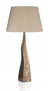 Aztec Hammered Copper Lamp