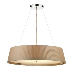 Hotel Style Light fitting with drum shade.