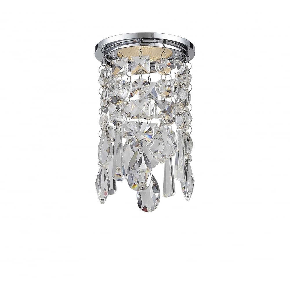 Bathroom Spotlight with Crystal Drops