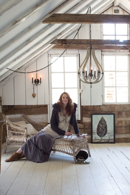 Hinkley Lighting MIDDLEFIELD 5 light distressed wood and rustic iron chandelier