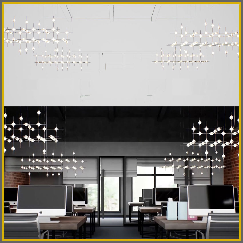 LED modular lighting: Connects by Lokuko Lighting