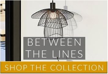Between The Lines | Cages, Slats and Wire Framed Lighting