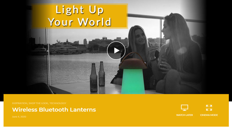 Bluetooth Speaker Wireless Lights