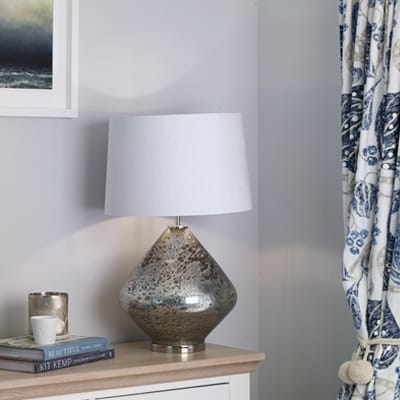 Metallic table lamp Lighting Company UK