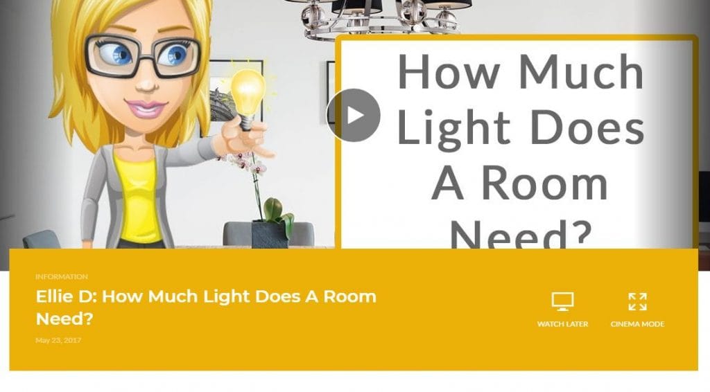 How much light does a room need?