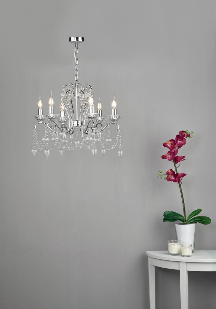 Buy Modern or Traditional Chandeliers Free UK delivery
