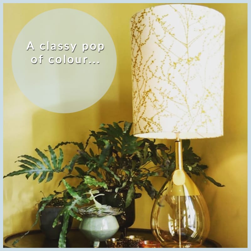 Copenhagen Glass Collection LUTE gold smoke glass table lamp base with metallic gold detail