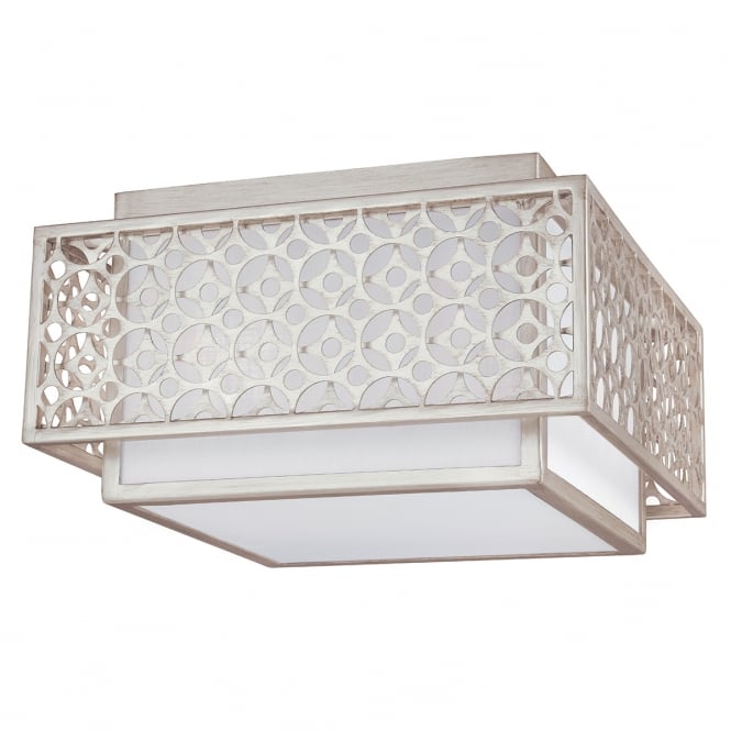 Decorative flush ceiling light for bedrooms
