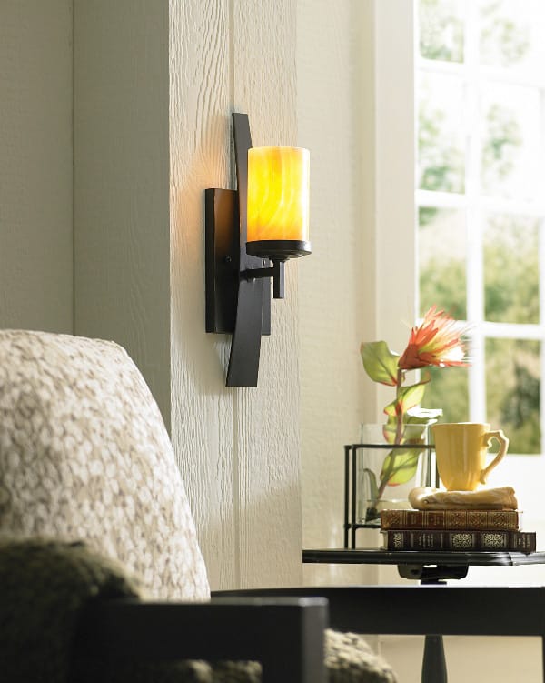 Single wall light.