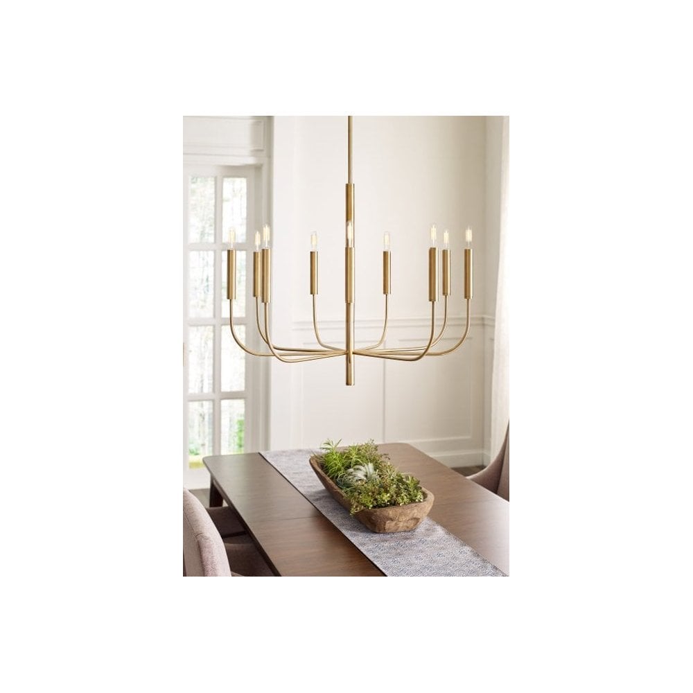 Modern chandeliers.