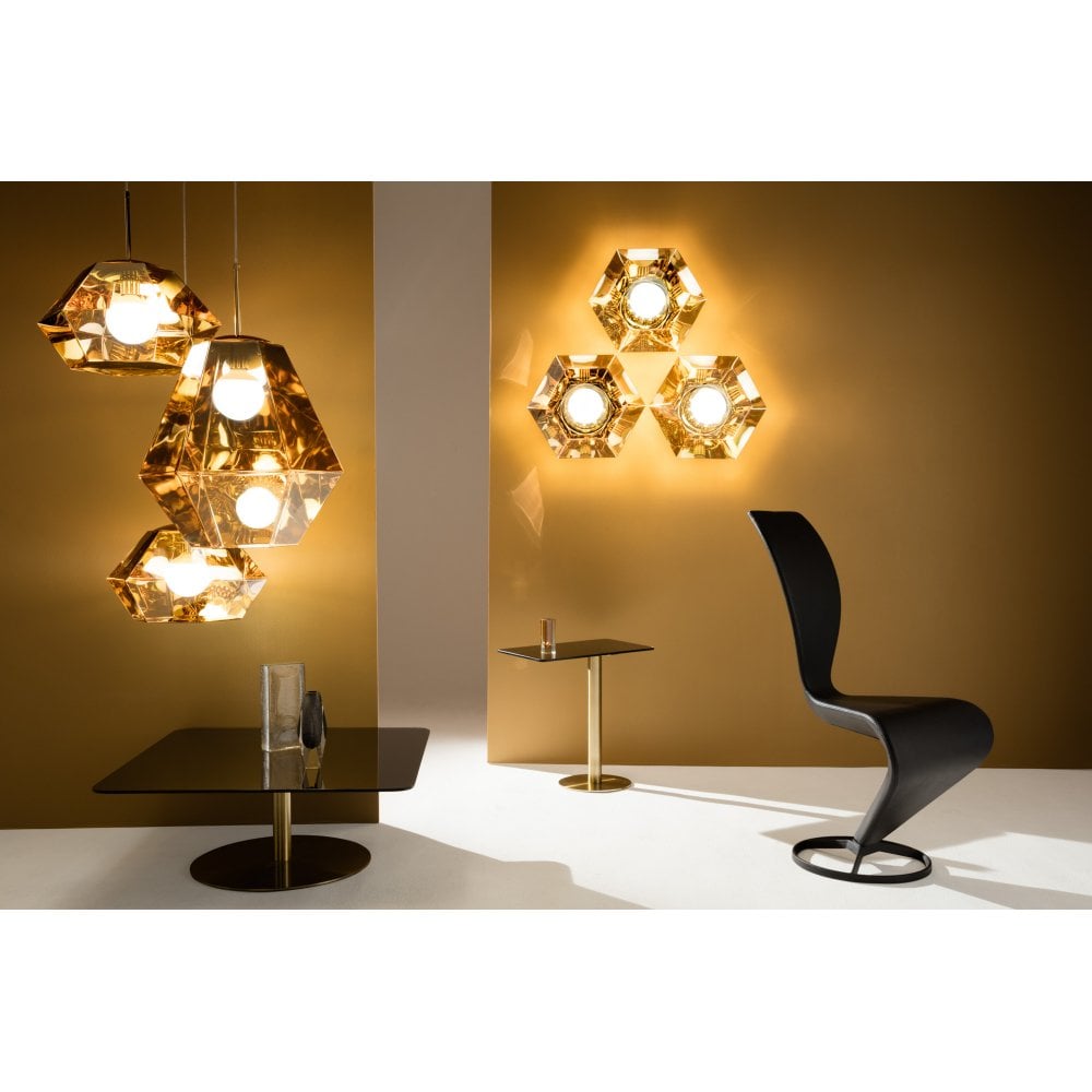 Decorative wall light.