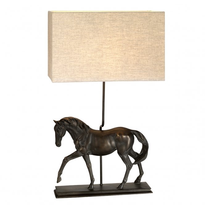 Horse table lamp.