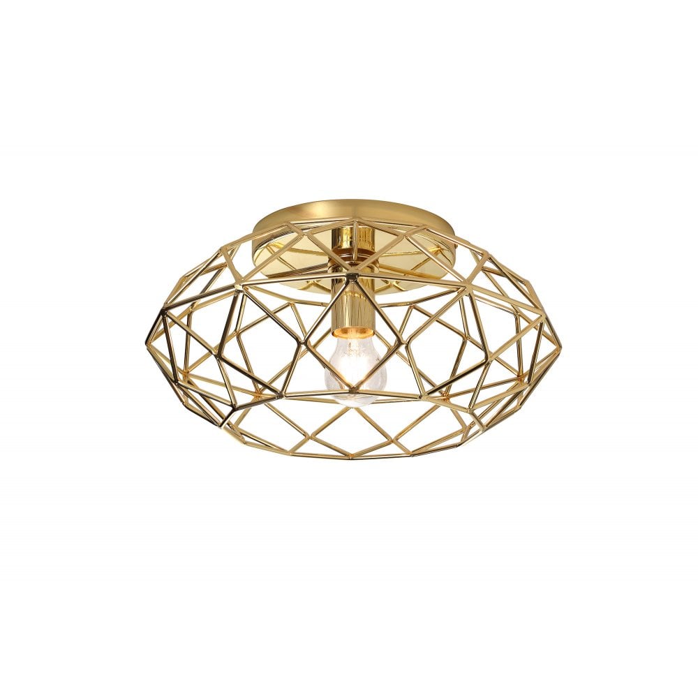Flush ceiling fitting.