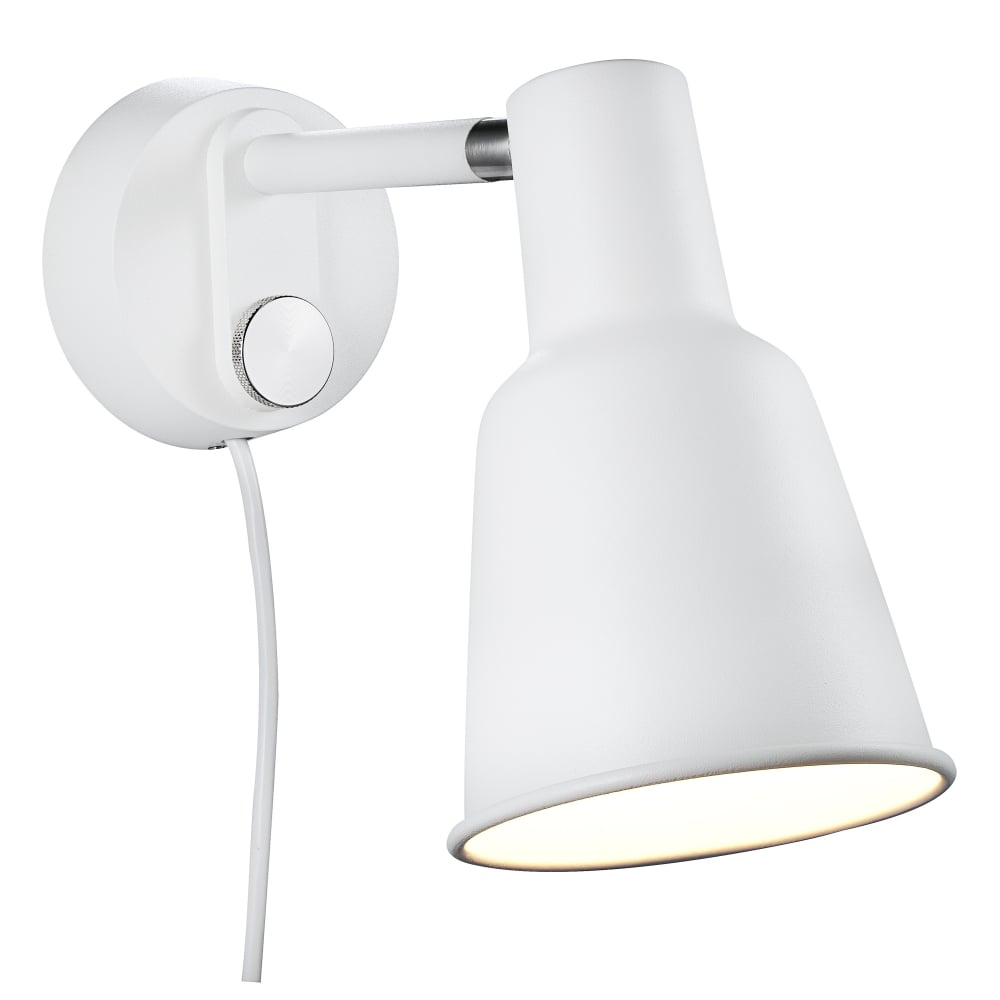 Plug in wall light.
