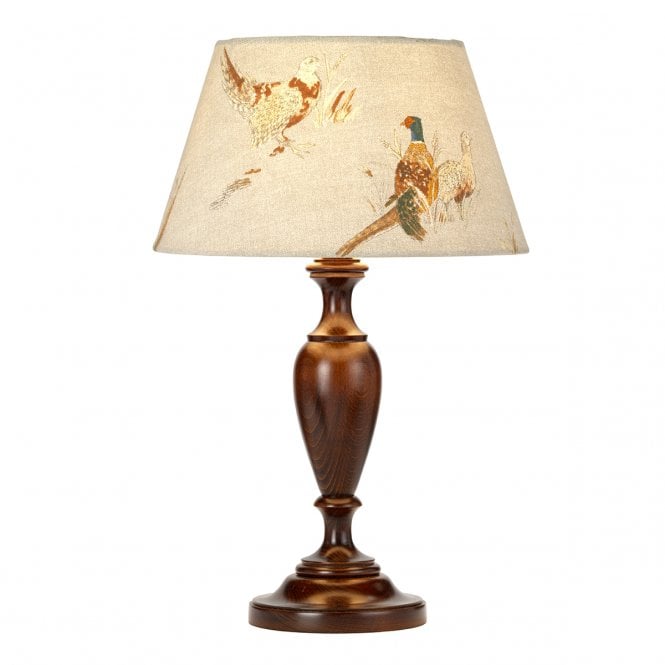Bird table lamp.