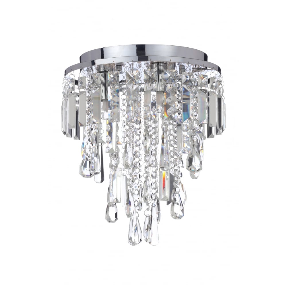 Bathroom chandeliers.