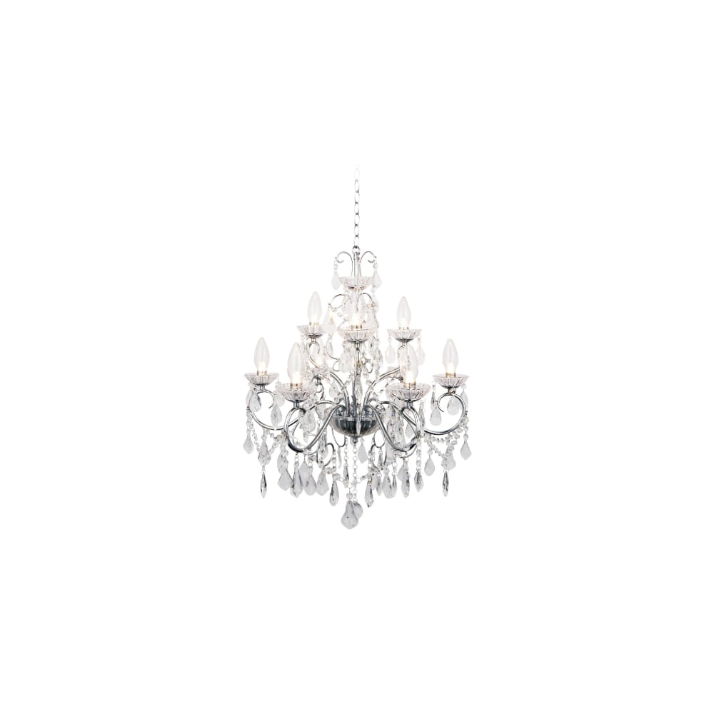 Bathroom chandelier