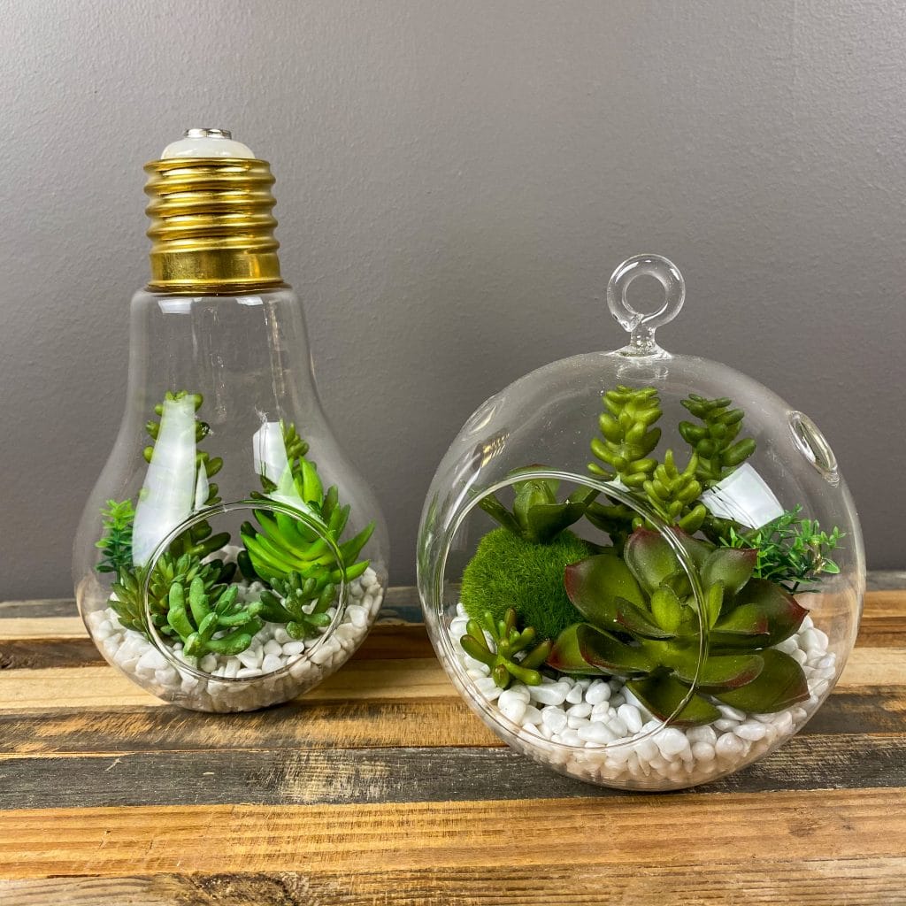 Faux house plants