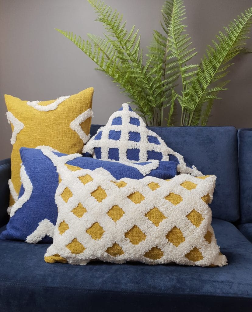 patterned cushions
