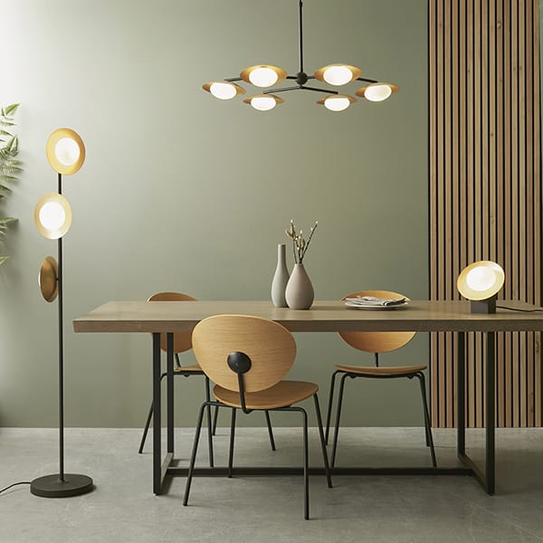 contemporary 5 light ceiling pendant