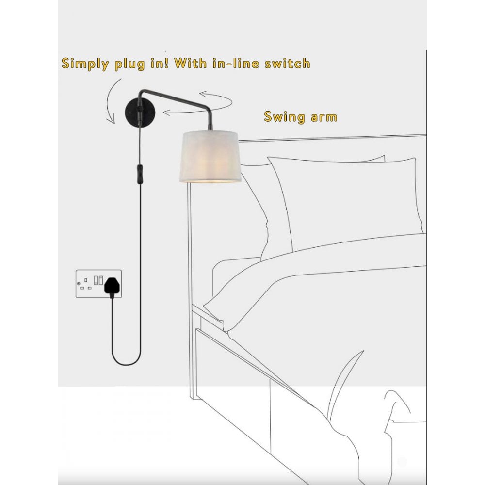 Bedroom wall light