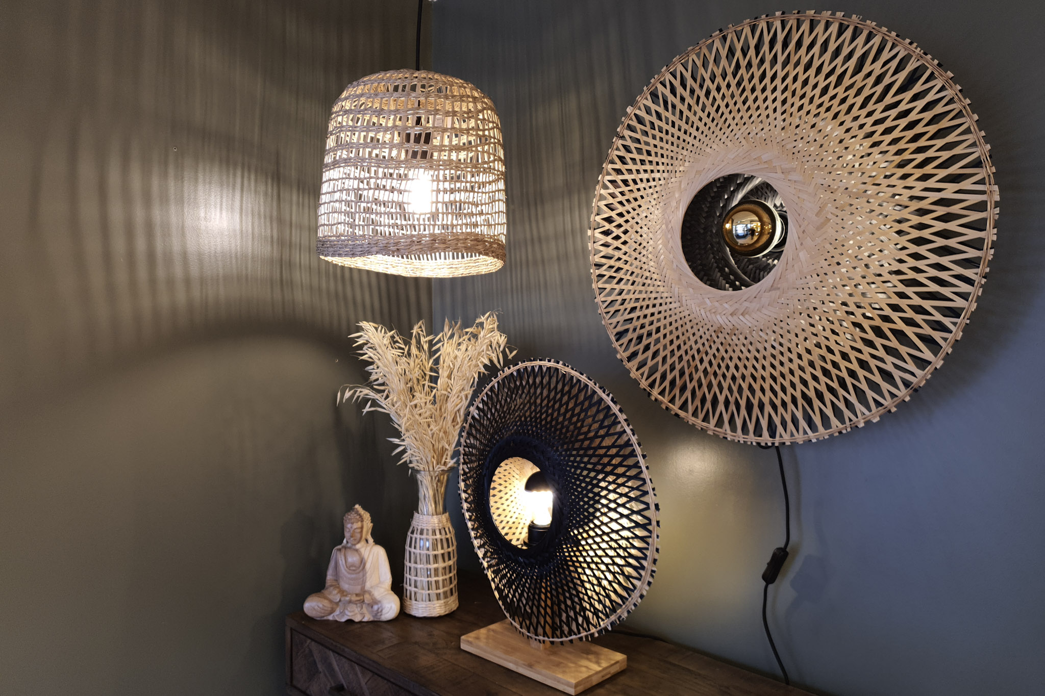 Lights made in Natural Materials | Lighting Company UK