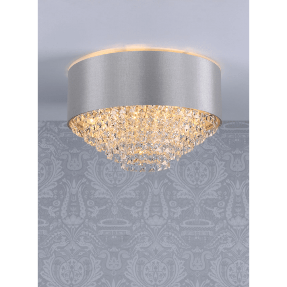 Flush Chandelier for Low Ceilings