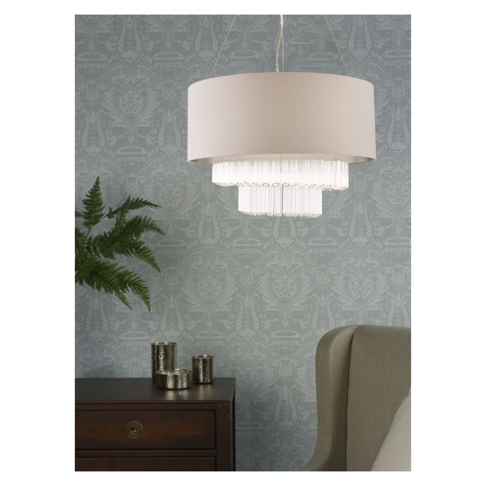 Laura Ashley Drum Chandelier