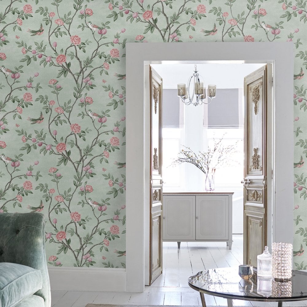 Laura Ashley Wallpaper | Lighting Company UK