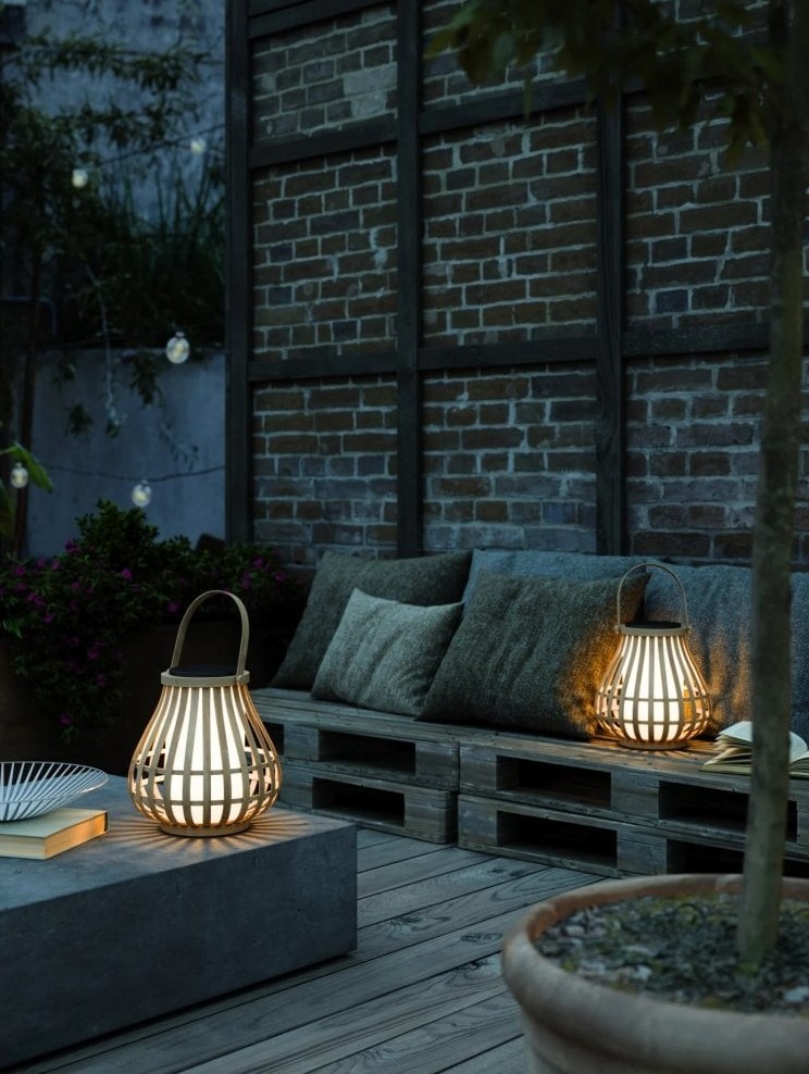 Nordlux LEO To-Go | Solar | Bamboo portable lights