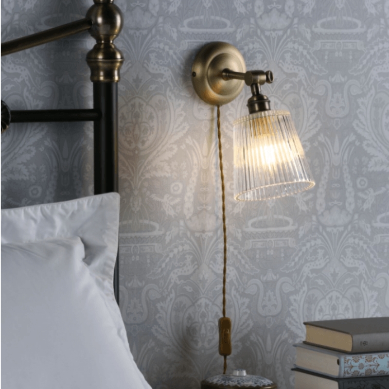 Plug in wall light by Laura Ashley | Lighting Company UK