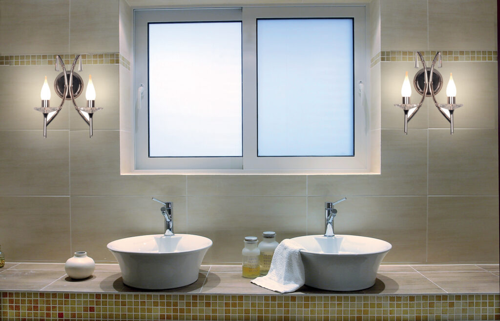 Bathroom wall lights