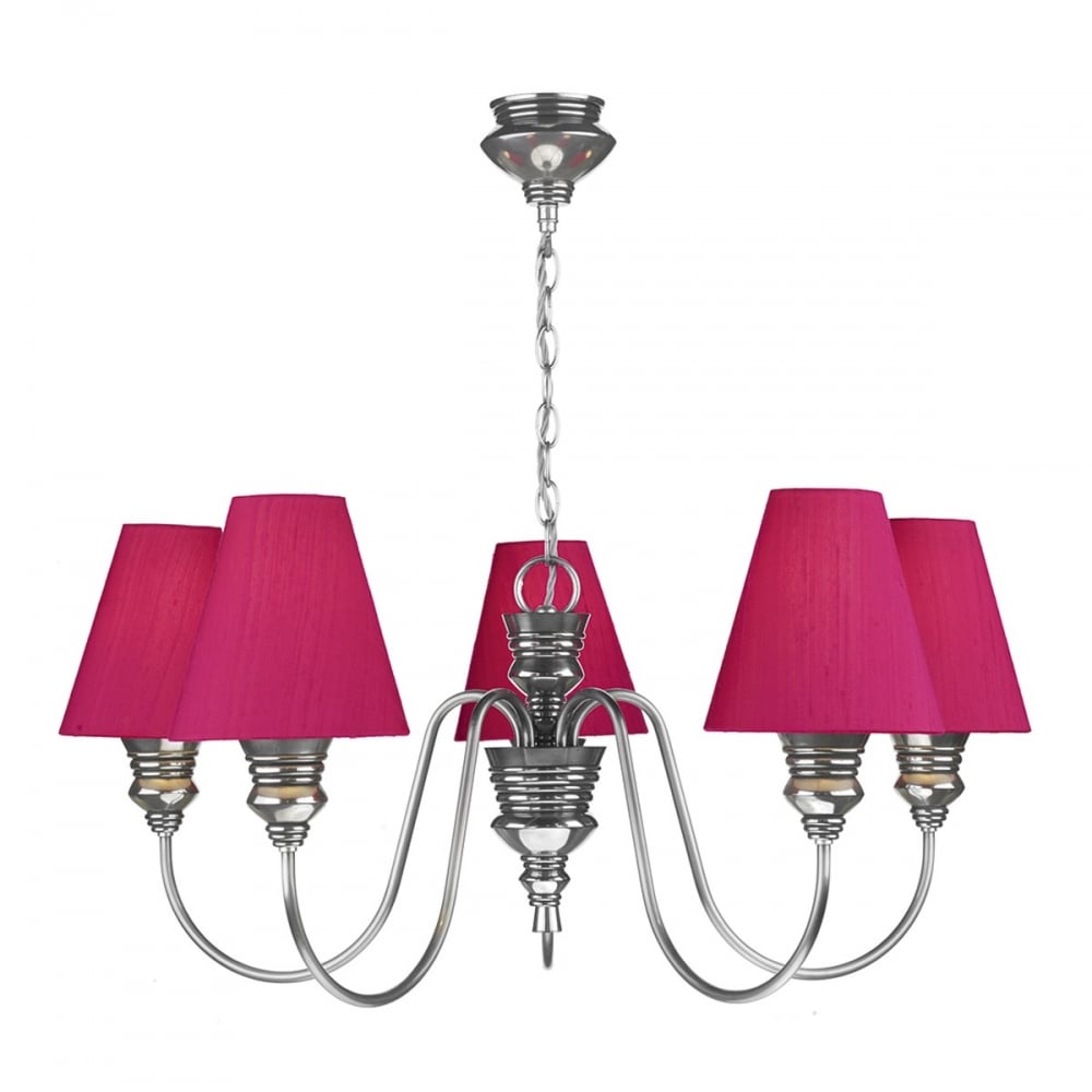 Pink Chandelier