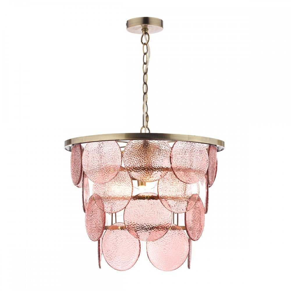 Pink Chandelier