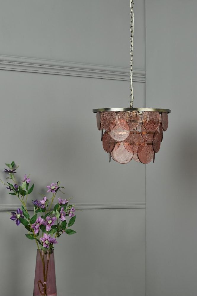 Pink Chandelier