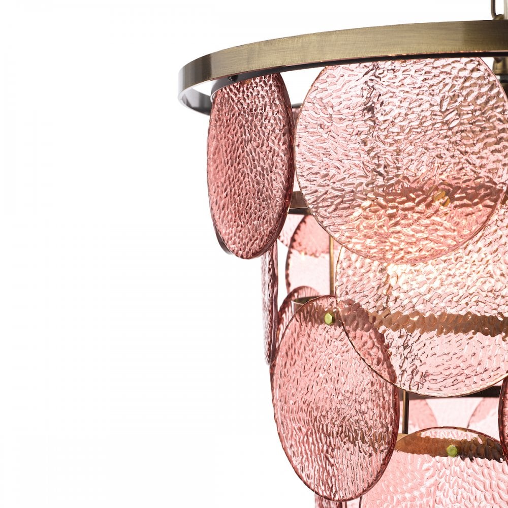 Pink Chandelier