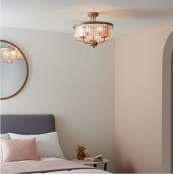 Pink Chandelier
