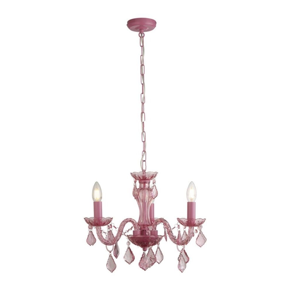 Pink Chandelier