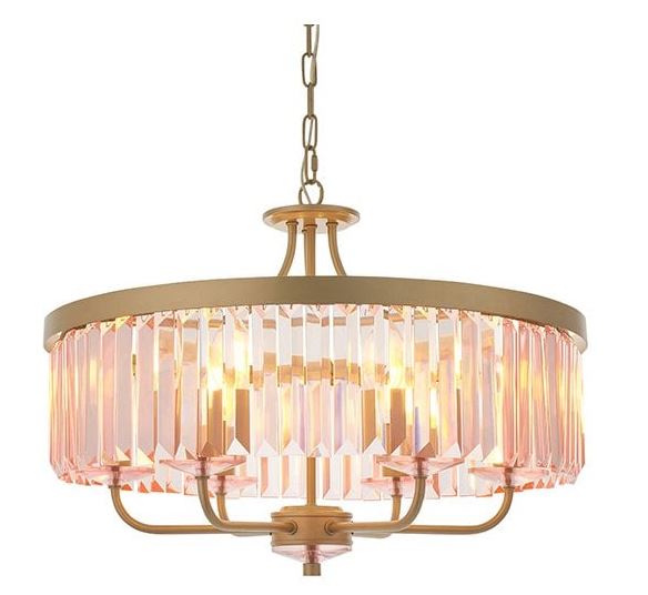 Pink Chandelier