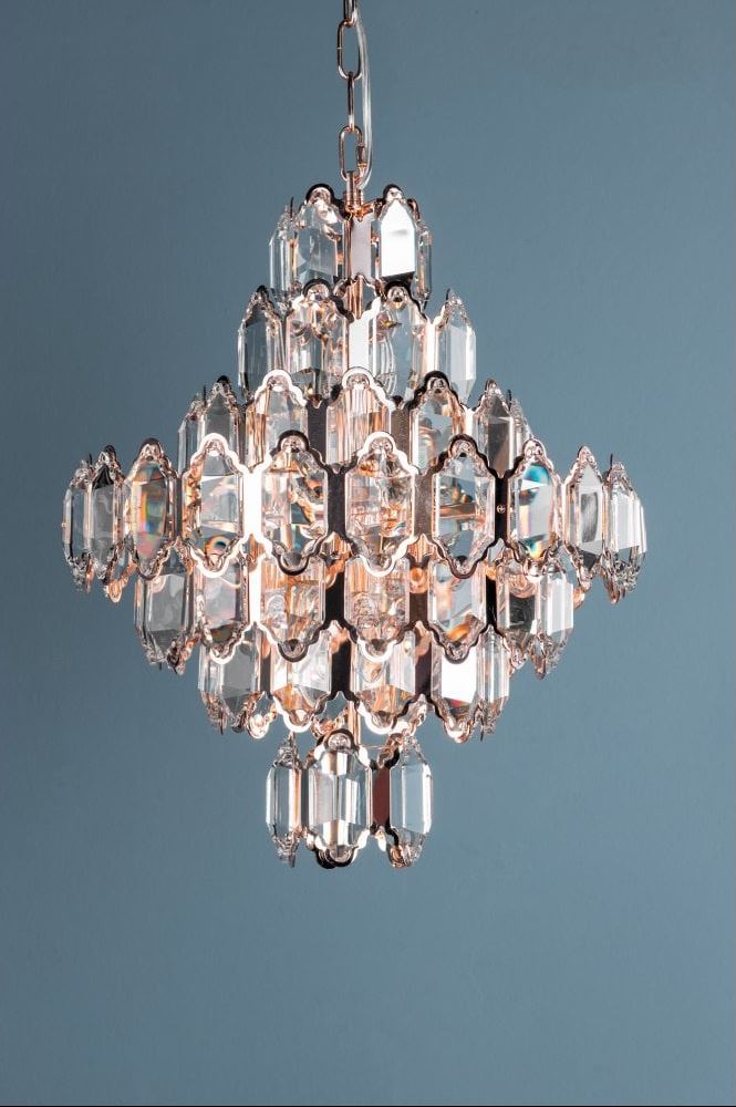 Pink Chandelier