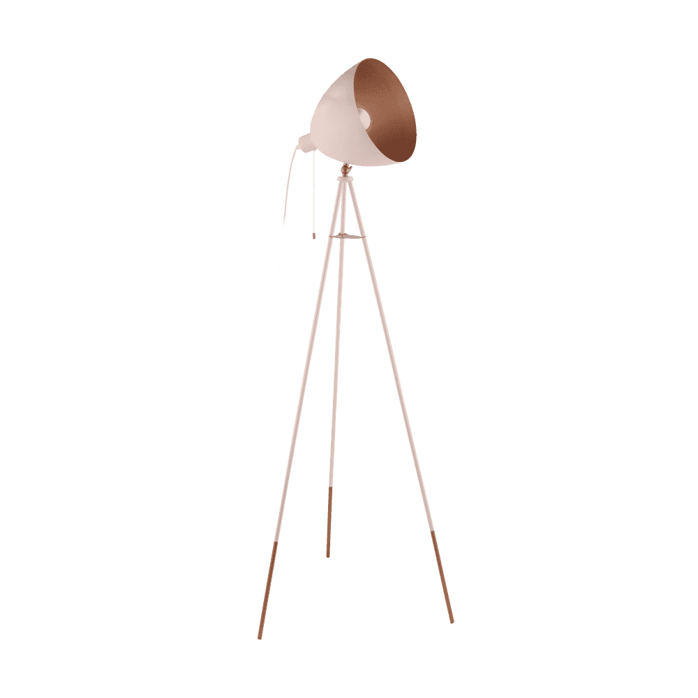 Pink floor lamp