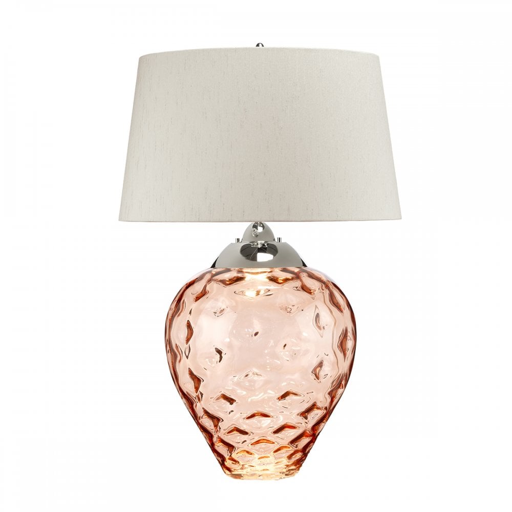 Pink table lamp