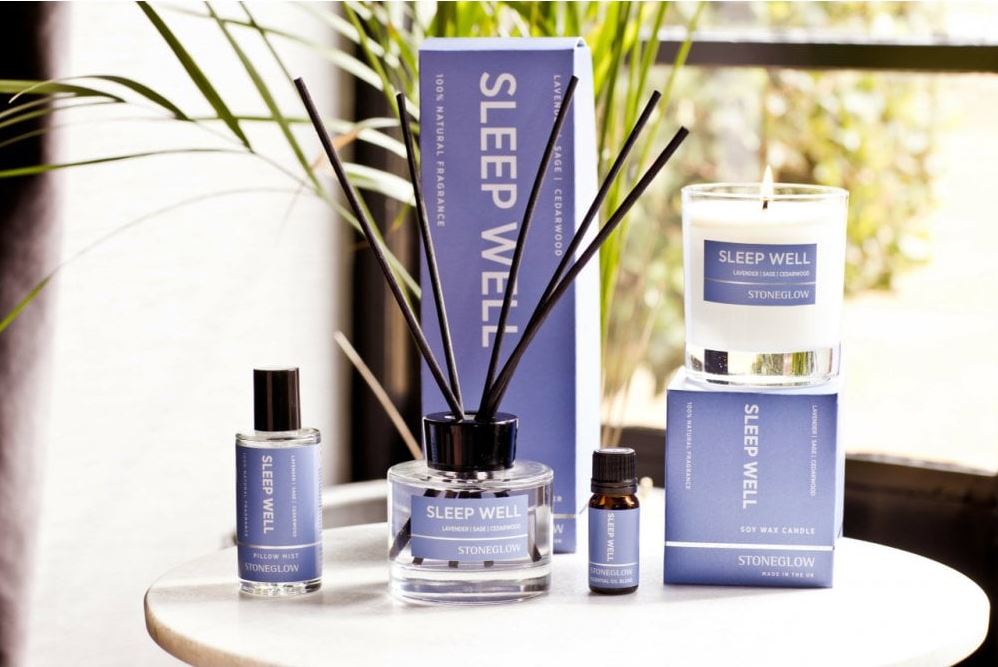 Sleep well scentscaping for the bedroom