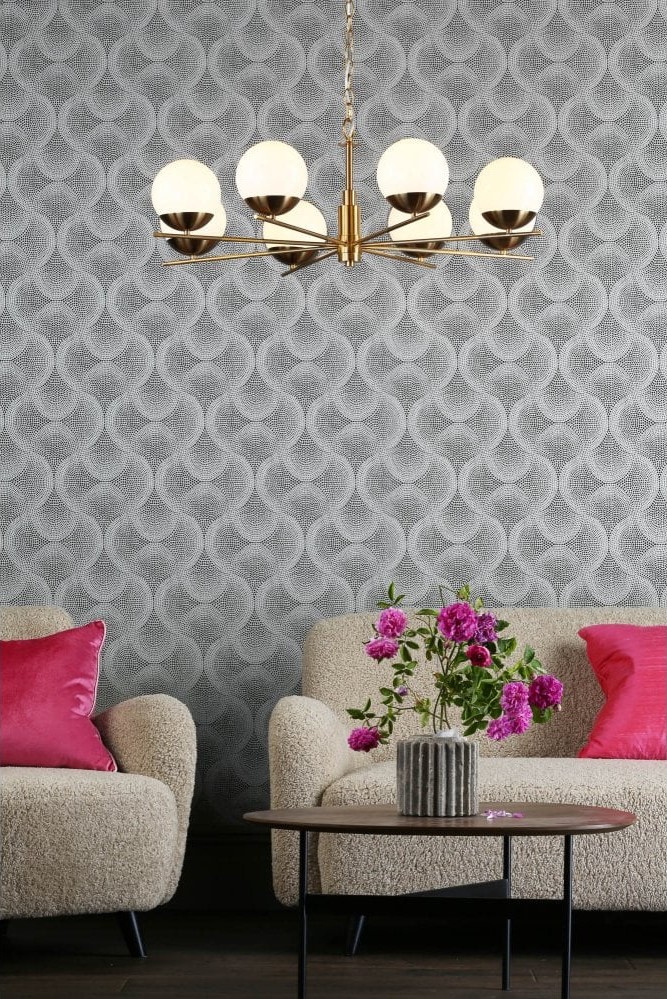 Retro Globe Pendant Light