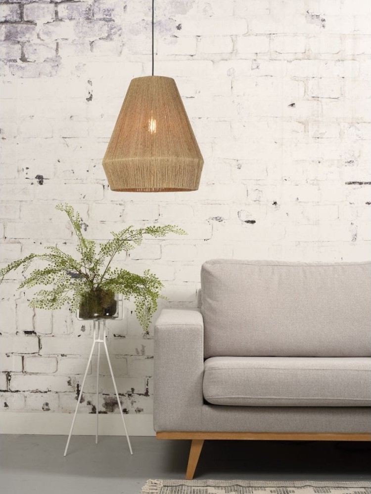 Ceiling light made from suitable materials