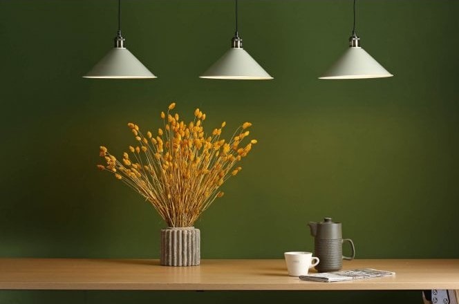 Easy fit metal ceiling shades
