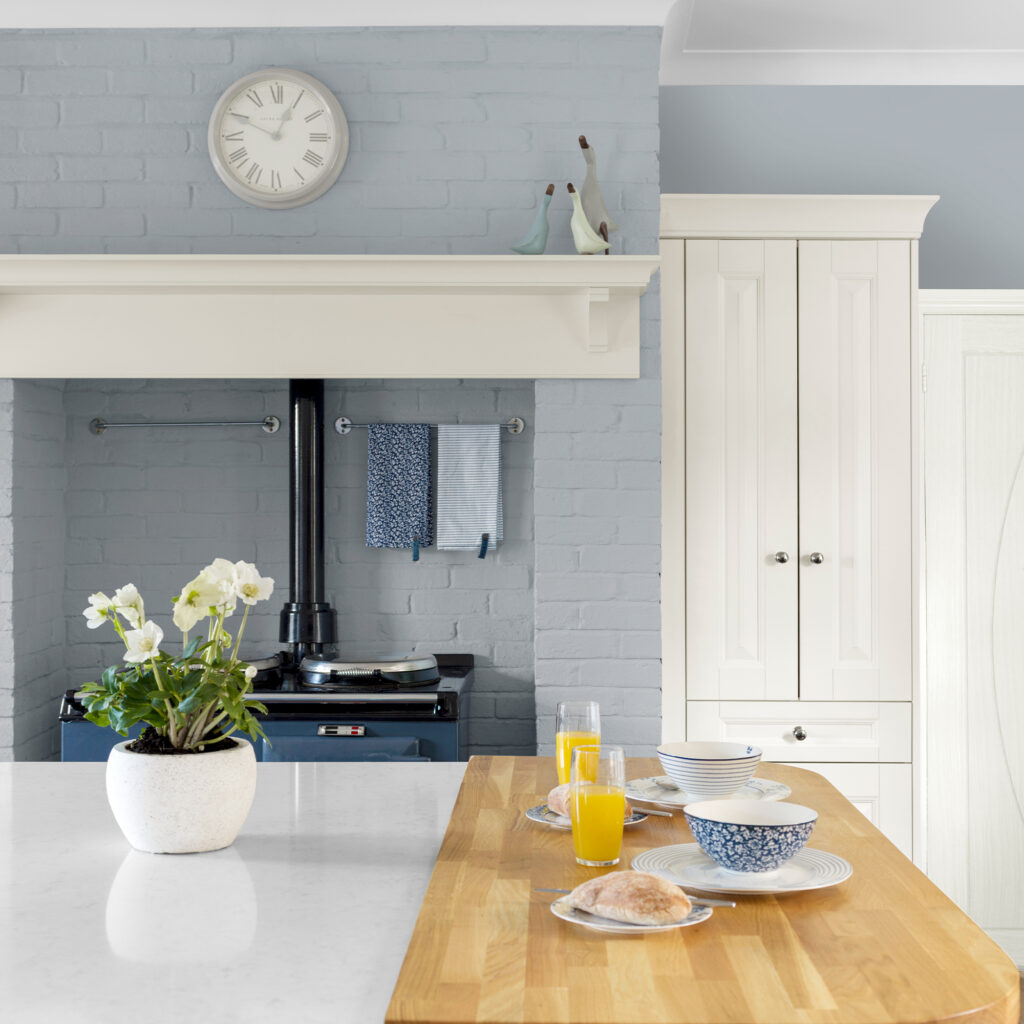 kitchen with laura ashley paint