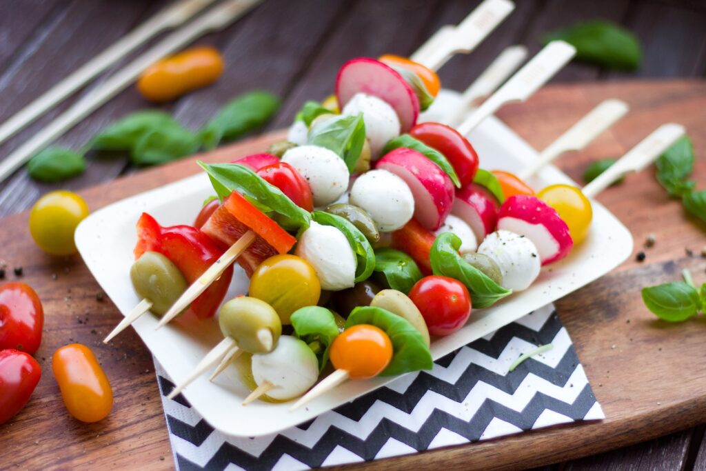 Vegetarian BBQ dishes